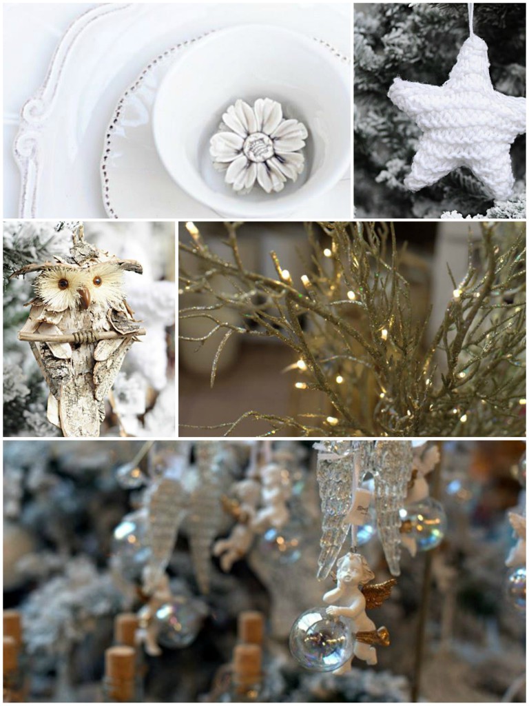 ŚWIĄTECZNE DEKORACJE CZ.3: NA BIAŁO.